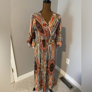 Boho maxi dress